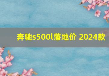 奔驰s500l落地价 2024款